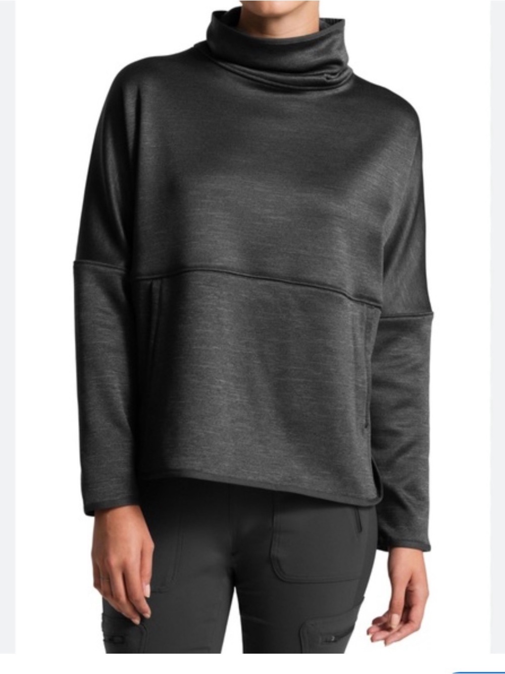 The North Face Women's Black Turtleneck Pullover M/L
